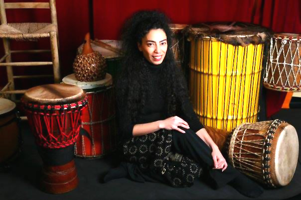 Anna Karamitsou at Seli Kanou studio